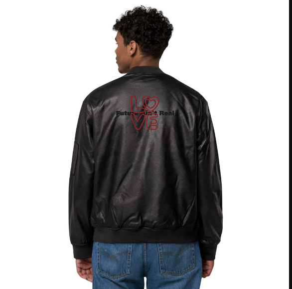 Obey tour city 2025 satin bomber jacket